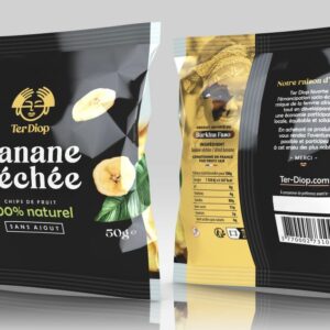 La banane séchée