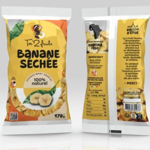 La banane séchée