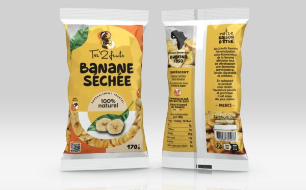 La banane séchée